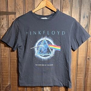 H&M Dark Gray Pink Floyd Graphic Tee